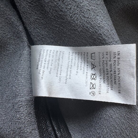 Pre-owned Nanushka vegan-leather long-sleeve shirt - size S - Picture 9 of 9